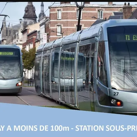 Lerelaisdodile13 - Parking - Lumineux - Hyper Centre - Tramway Valenciennes